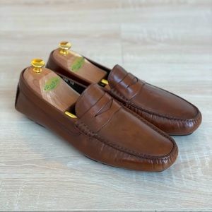 To Boot New York 'Palo Alto' Tan Driving Loafer